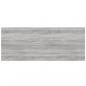 Preview: Wandregale 4 Stk. Grau Sonoma 100x40x1,5 cm Holzwerkstoff