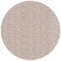 Preview: Shaggy-Teppich PAMPLONA Hochflor Modern Beige Ø 80 cm