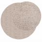 Preview: Shaggy-Teppich PAMPLONA Hochflor Modern Beige Ø 80 cm