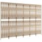 Preview: Paravent 6-tlg. Beige Poly Rattan