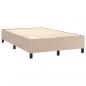 Preview: Boxspringbett Matratze Cappuccino-Braun 120x190 cm Kunstleder