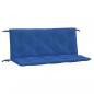 Preview: Gartenbank-Auflagen 2 Stk. Blau 120x50x7 cm Oxford-Gewebe