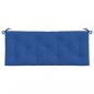 Preview: Gartenbank-Auflagen 2 Stk. Blau 120x50x7 cm Oxford-Gewebe