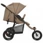 Preview: Kinderwagen Taupe Stahl