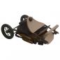 Preview: Kinderwagen Taupe Stahl