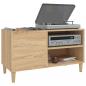 Preview: Plattenschrank Sonoma-Eiche 84,5x38x48 cm Holzwerkstoff