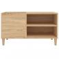 Preview: Plattenschrank Sonoma-Eiche 84,5x38x48 cm Holzwerkstoff