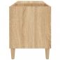 Preview: Plattenschrank Sonoma-Eiche 84,5x38x48 cm Holzwerkstoff