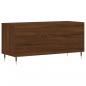 Preview: Plattenschrank Braun Eichen-Optik 100x38x48 cm Holzwerkstoff