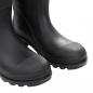 Preview: Gummistiefel mit Herausnehmbarem Innenfutter Schwarz Gr. 44 PVC