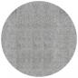 Preview: Shaggy-Teppich PAMPLONA Hochflor Modern Grau Ø 160 cm