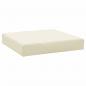 Preview: Palettenkissen Creme 60x60x8 cm Oxford-Gewebe