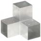 Preview: ARDEBO.de - Pfostenverbinder Y-Form Verzinktes Metall 101 x 101 mm