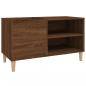 Preview: Plattenschrank Braun Eichen-Optik 84,5x38x48 cm Holzwerkstoff