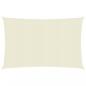 Preview: ARDEBO.de - Sonnensegel 160 g/m² Creme 4x7 m HDPE 