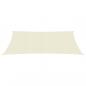 Preview: Sonnensegel 160 g/m² Creme 4x7 m HDPE 