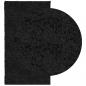 Preview: Shaggy-Teppich PAMPLONA Hochflor Modern Schwarz 60x110 cm