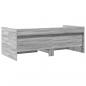 Preview: Tagesbett mit Schubladen Grau Sonoma 75x190 cm Holzwerkstoff