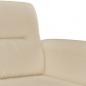 Preview: Sessel Creme 60 cm Mikrofasergewebe