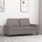 Preview: ARDEBO.de - 2-Sitzer-Sofa Taupe 120 cm Stoff