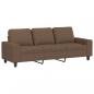 Preview: 3-Sitzer-Sofa Braun 180 cm Stoff