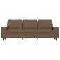 Preview: 3-Sitzer-Sofa Braun 180 cm Stoff