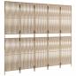 Preview: Paravent 5-tlg. Beige Poly Rattan