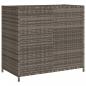 Preview: Gartenschrank Grau 83x45x76 cm Poly Rattan