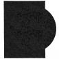 Preview: Shaggy-Teppich PAMPLONA Hochflor Modern Schwarz 140x200 cm