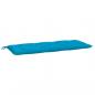 Preview: Gartenbank-Auflagen 2 Stk. Hellblau 120x50x7 cm Oxford-Gewebe