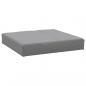 Preview: Palettenkissen Grau 60x60x8 cm Oxford-Gewebe