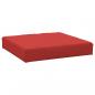 Preview: Palettenkissen Rot 60x60x8 cm Oxford-Gewebe