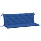 Preview: Gartenbank-Auflagen 2 Stk. Blau 150x50x7 cm Oxford-Gewebe