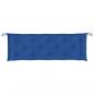 Preview: Gartenbank-Auflagen 2 Stk. Blau 150x50x7 cm Oxford-Gewebe