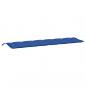 Preview: Gartenbank-Auflagen 2 Stk. Blau 200x50x7 cm Oxford-Gewebe