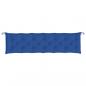 Preview: Gartenbank-Auflagen 2 Stk. Blau 200x50x7 cm Oxford-Gewebe