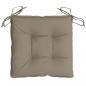 Preview: Palettenkissen 6 Stk. Taupe 50x50x7 cm Oxford-Gewebe