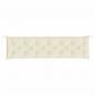 Preview: Gartenbank-Auflage Creme 200x50x7 cm Oxford-Gewebe