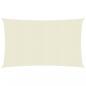 Preview: ARDEBO.de - Sonnensegel 160 g/m² Creme 3,5x5 m HDPE   