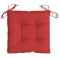 Preview: Palettenkissen 2 Stk. Rot 50x50x7 cm Oxford-Gewebe