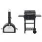 Preview: ARDEBO.de - 3-in-1 Outdoor-Pizzaofen & Grill Schwarz