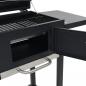 Preview: 3-in-1 Outdoor-Pizzaofen & Grill Schwarz