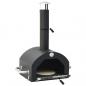 Preview: 3-in-1 Outdoor-Pizzaofen & Grill Schwarz