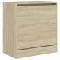 Preview: Schuhschrank Sonoma-Eiche 60x34x63,5 cm Holzwerkstoff