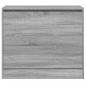 Preview: Schuhschrank Grau Sonoma 80x42x69 cm Holzwerkstoff