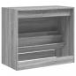 Preview: Schuhschrank Grau Sonoma 80x42x69 cm Holzwerkstoff