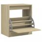 Preview: Schuhschrank Sonoma-Eiche 60x42x69 cm Holzwerkstoff