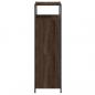 Preview: Schuhschrank Braun Eichen-Optik 60x34x112 cm Holzwerkstoff