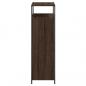 Preview: Schuhschrank Braun Eichen-Optik 75x34x112 cm Holzwerkstoff