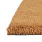 Preview: Fußmatte Natur 65x100 cm Kokosfaser Getuftet